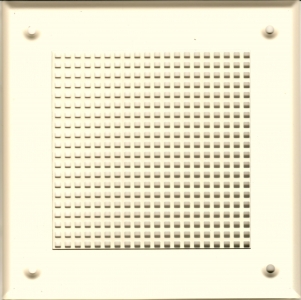 Решётка 150 150 слоновая кость, мелкая клетка